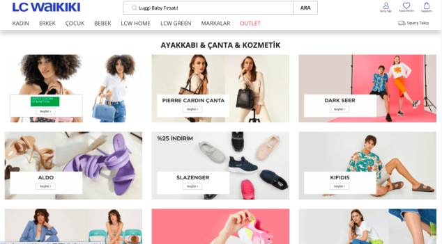 Lcw Online Alışveriş Sitesi