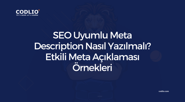 SEO Uyumlu Meta Description Nasıl Yazılmalı? Etkili Meta Açıklaması Örnekleri