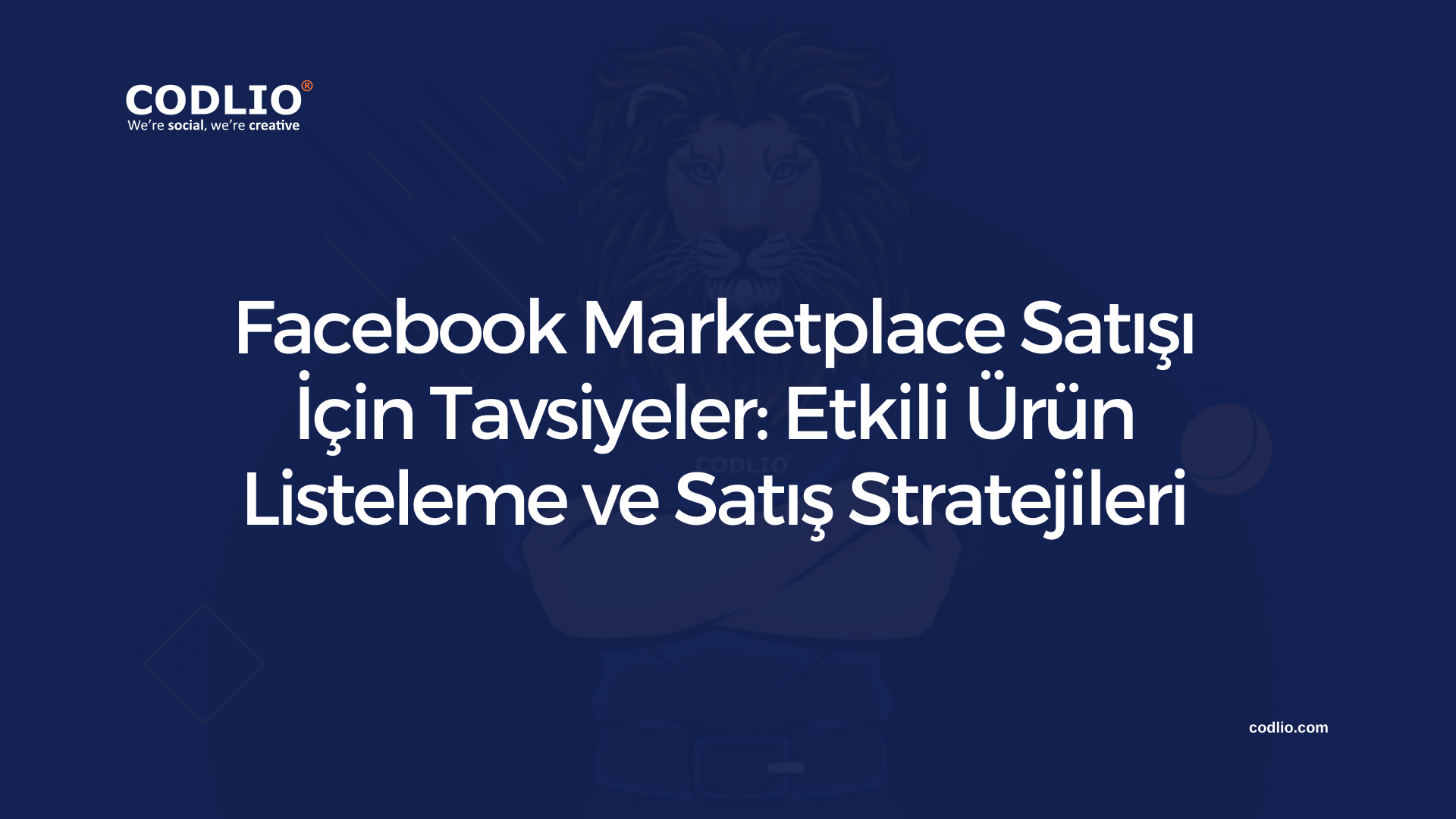 Facebook Marketplace Satışı İçin Tavsiyeler: Etkili Ürün Listeleme ve Satış Stratejileri