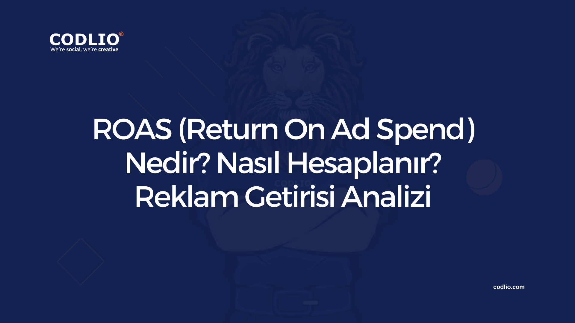 ROAS (Return On Ad Spend) Nedir? Nasıl Hesaplanır? Reklam Getirisi Analizi